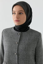 Kısa Ceket - Siyah TUGBA