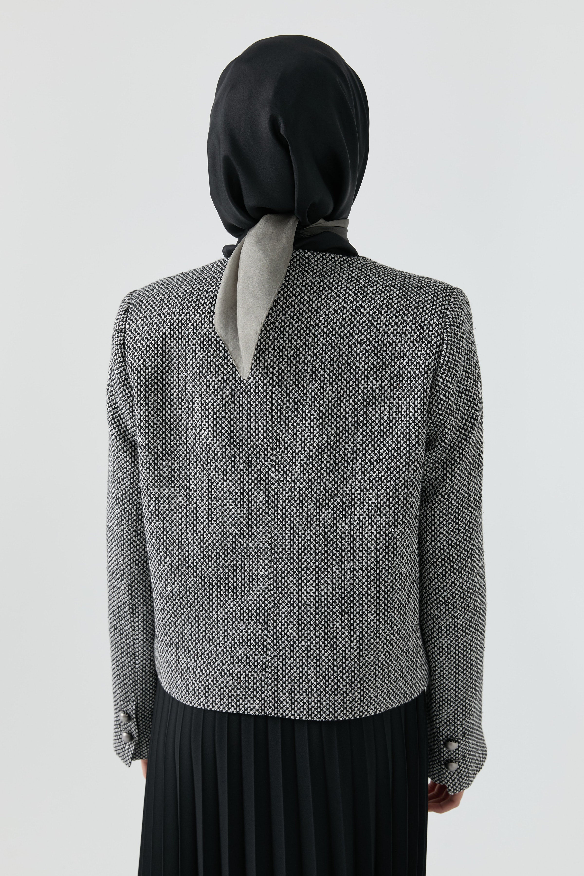 Kısa Ceket - Siyah TUGBA