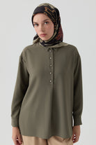 Lalin Natural Eşarp - Siyah TUGBA