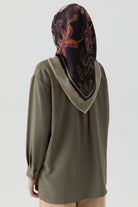 Lalin Natural Eşarp - Siyah TUGBA