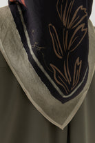 Lalin Natural Eşarp - Siyah TUGBA