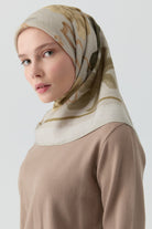 Lalin Natural Eşarp - Taş TUGBA