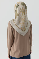 Lalin Natural Eşarp - Taş TUGBA