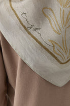 Lalin Natural Eşarp - Taş TUGBA