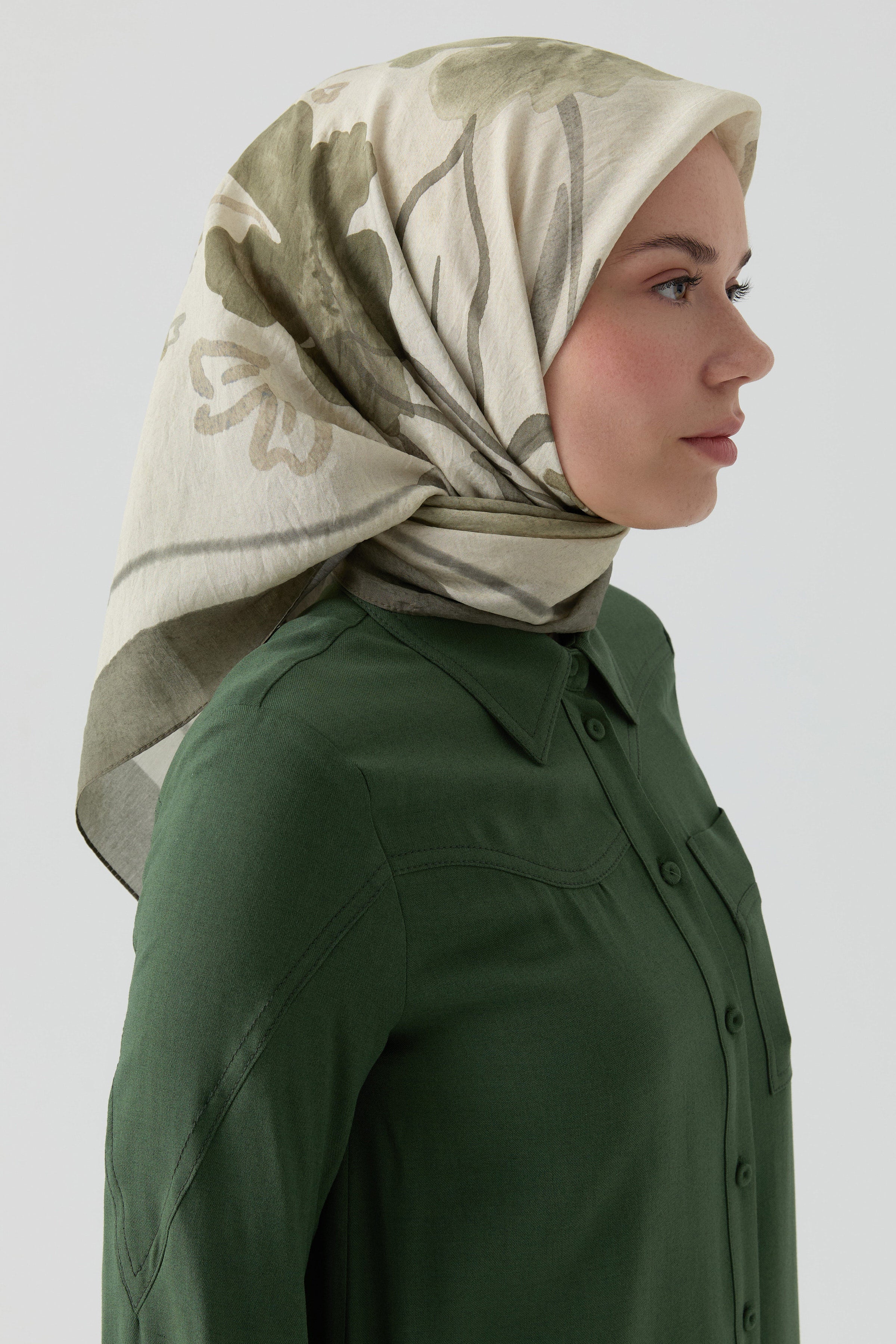 Lalin Natural Eşarp - Çağla TUĞBA