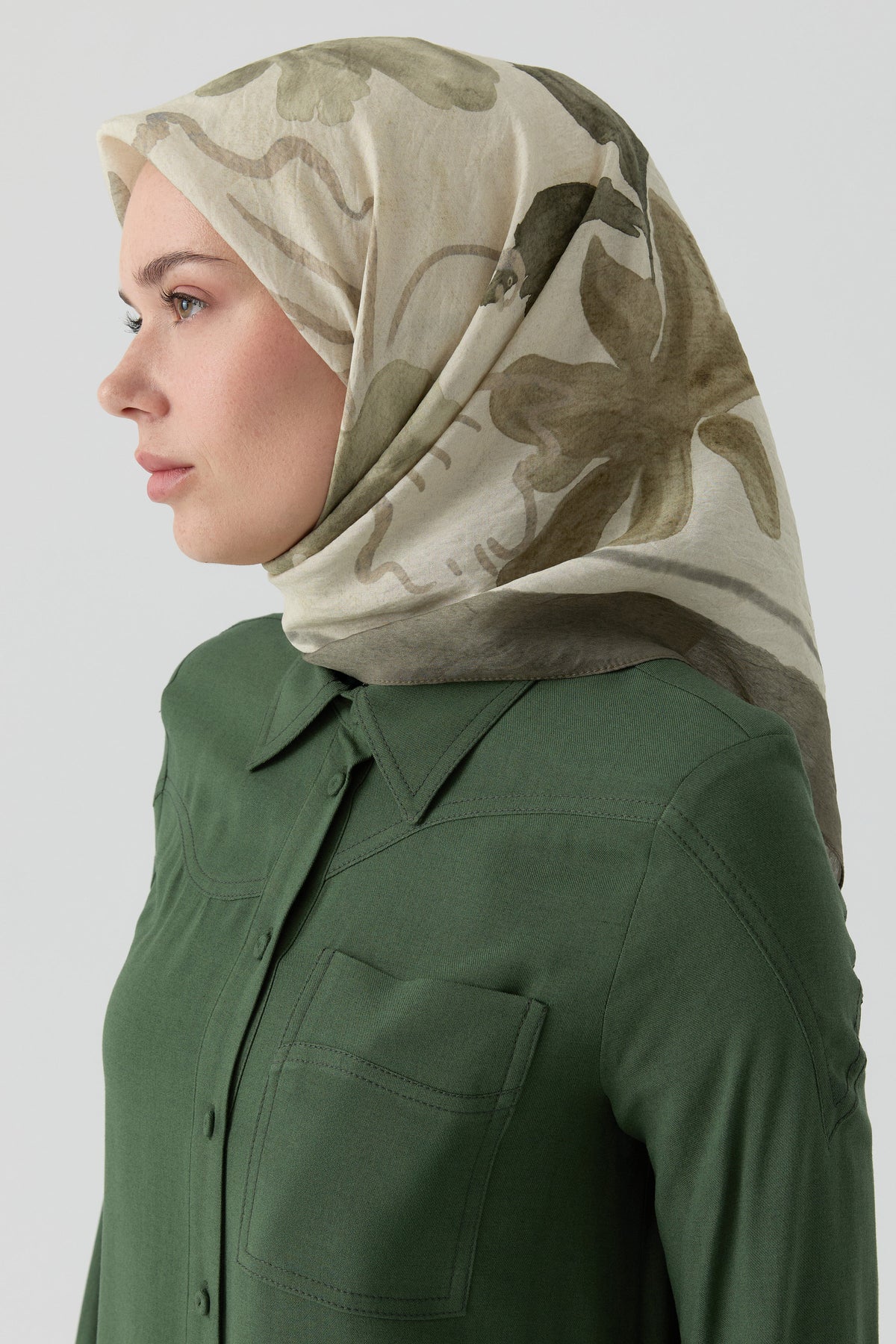 Lalin Natural Eşarp - Çağla TUĞBA