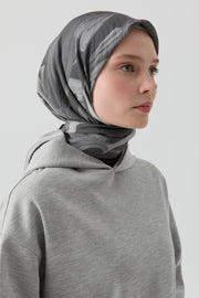 Peyda Natural Eşarp - Gri TUGBA