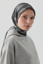 Peyda Natural Eşarp - Gri TUGBA