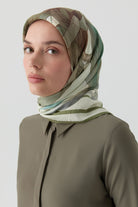 Peyda Natural Eşarp - Açık Yeşil TUGBA