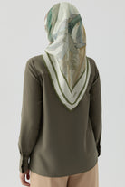 Peyda Natural Eşarp - Açık Yeşil TUGBA