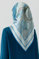 Peyda Natural Eşarp - Açık Mavi TUGBA