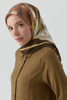 Peyda Natural Eşarp - Haki TUGBA