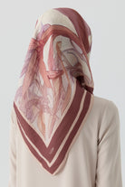 Peyda Natural Eşarp - Gül Kurusu TUGBA