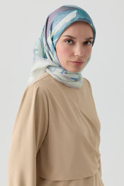 Peyda Natural Eşarp - Mint TUGBA