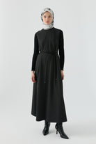 Elbiseli İkili Takım - Antrasit TUGBA