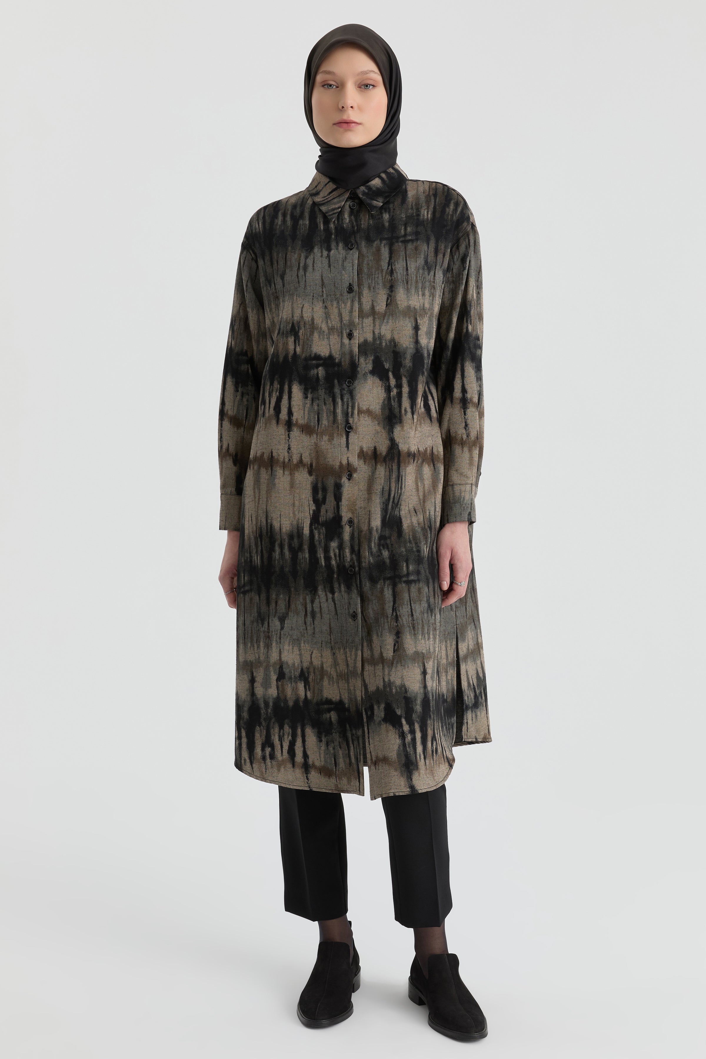 Yüksek Bel Basic Pantolon - Siyah TUGBA