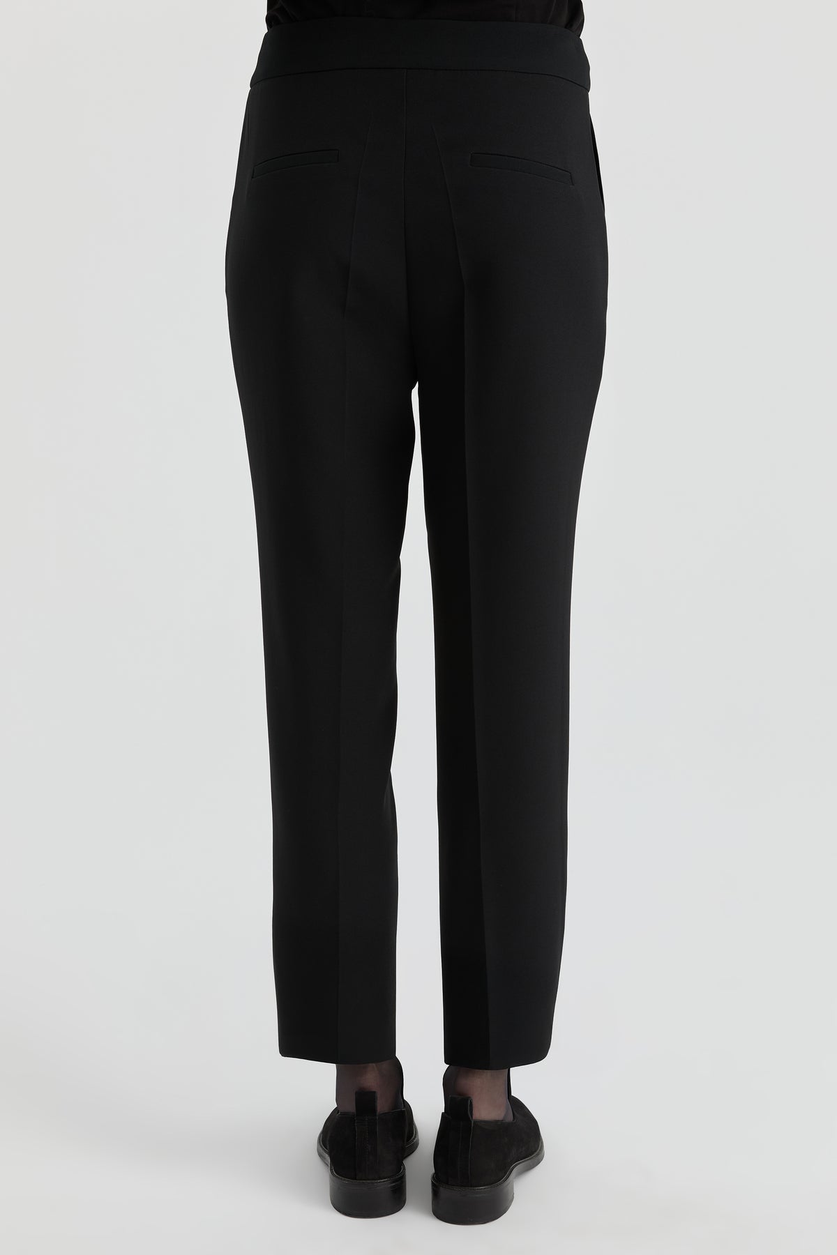 Yüksek Bel Basic Pantolon - Siyah TUGBA