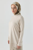 Kol Detaylı Tunik - Taş TUGBA