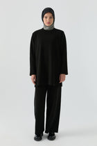 Triko Takım - Siyah TUGBA