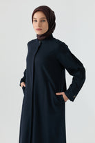 Kare Cepli Ferace - Lacivert TUGBA