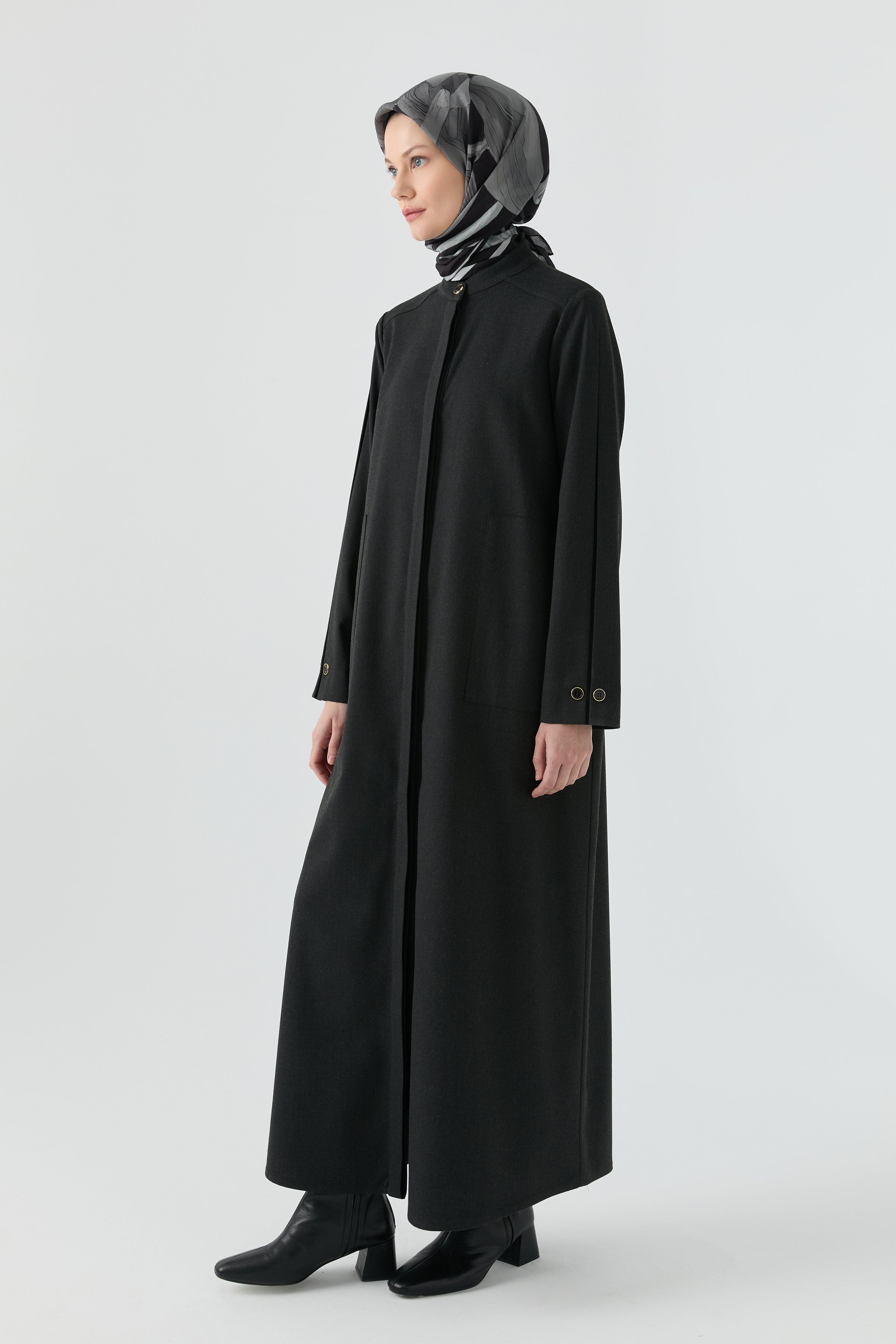 Kare Cepli Ferace - Antrasit TUGBA