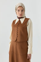 Süet Takım - Camel TUGBA