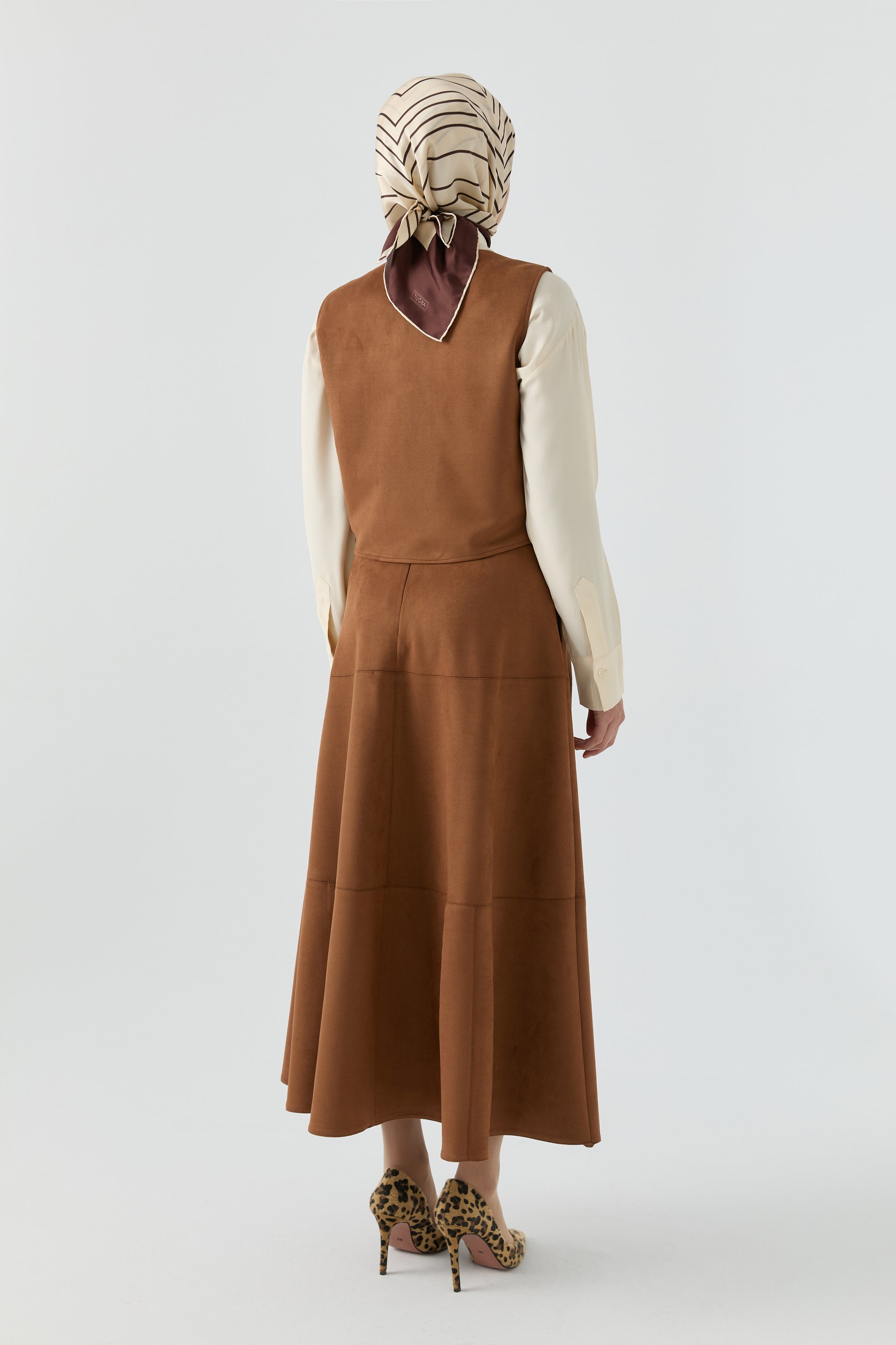 Süet Takım - Camel TUGBA