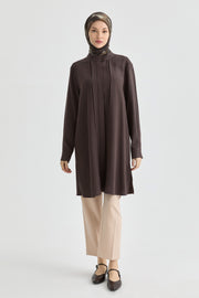 Tek Pile Basic Pantolon - Bej TUGBA