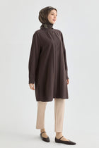 Tek Pile Basic Pantolon - Bej TUGBA