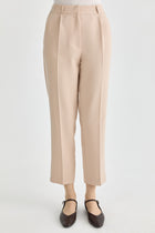 Tek Pile Basic Pantolon - Bej TUGBA