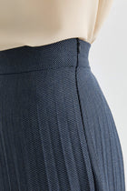 Plisoley Etek - Lacivert TUGBA