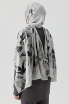 Hülya Natural Şal - Gri TUGBA