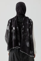 Hülya Natural Şal - Siyah TUGBA