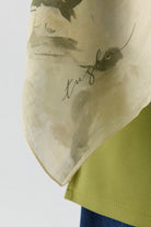 Hülya Natural Şal - Açık Yeşil TUGBA