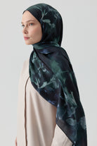 Hülya Natural Şal - Göl Yeşili TUGBA