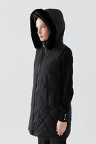 Kapitone Yelek - Siyah TUGBA