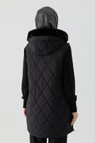 Kapitone Yelek - Siyah TUGBA