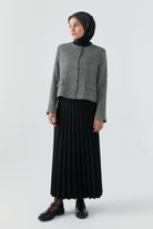 Pilise Etek - Siyah TUGBA