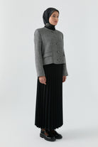 Pilise Etek - Siyah TUGBA