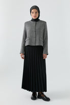 Pilise Etek - Siyah TUGBA