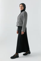 Pilise Etek - Siyah TUGBA