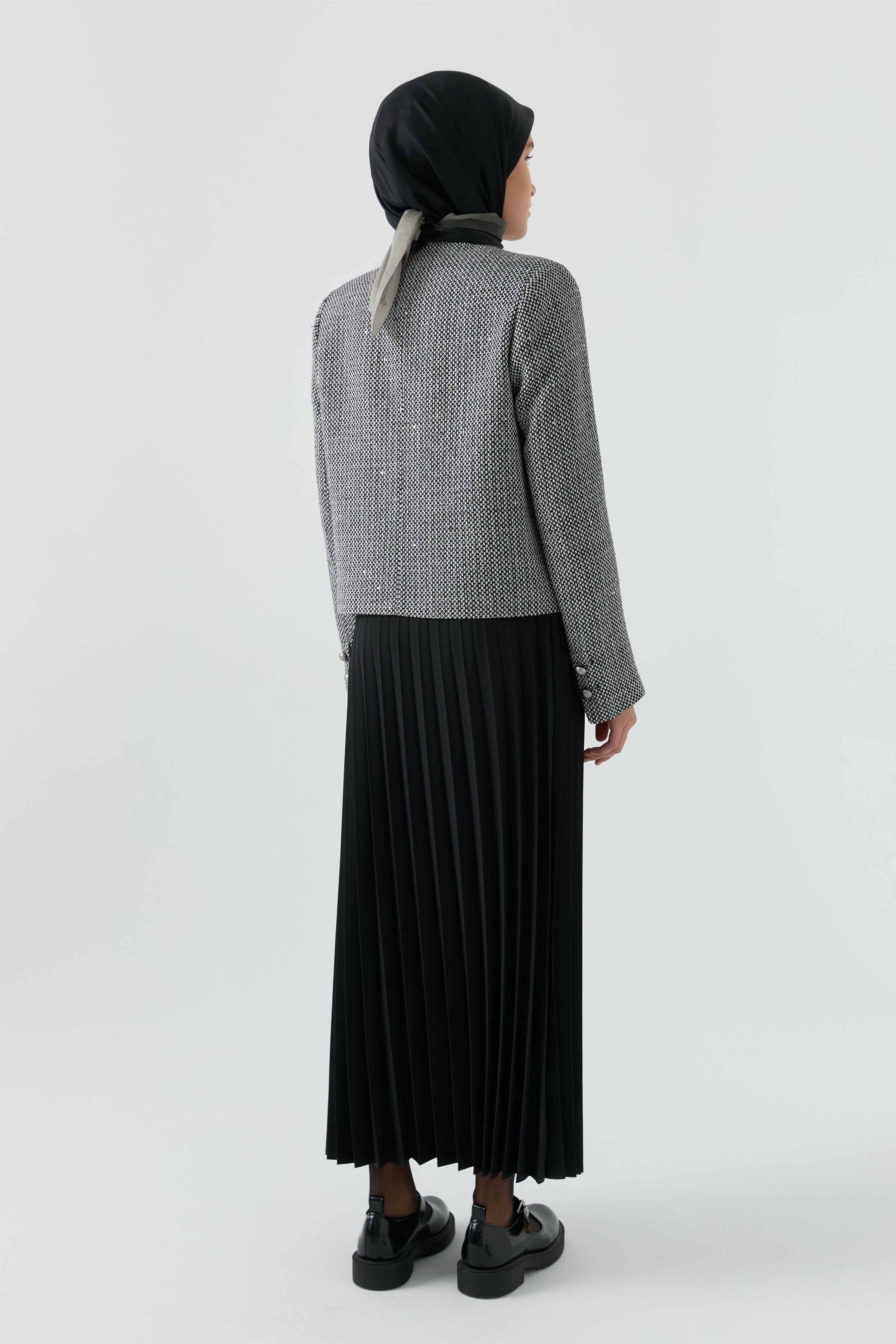 Pilise Etek - Siyah TUGBA