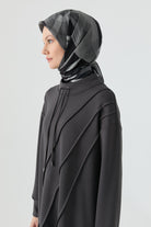 Nervür Detaylı Tunik - Antrasit TUGBA