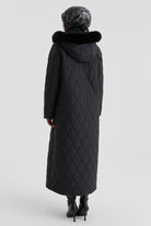 Kapüşonlu Manto - Siyah TUGBA