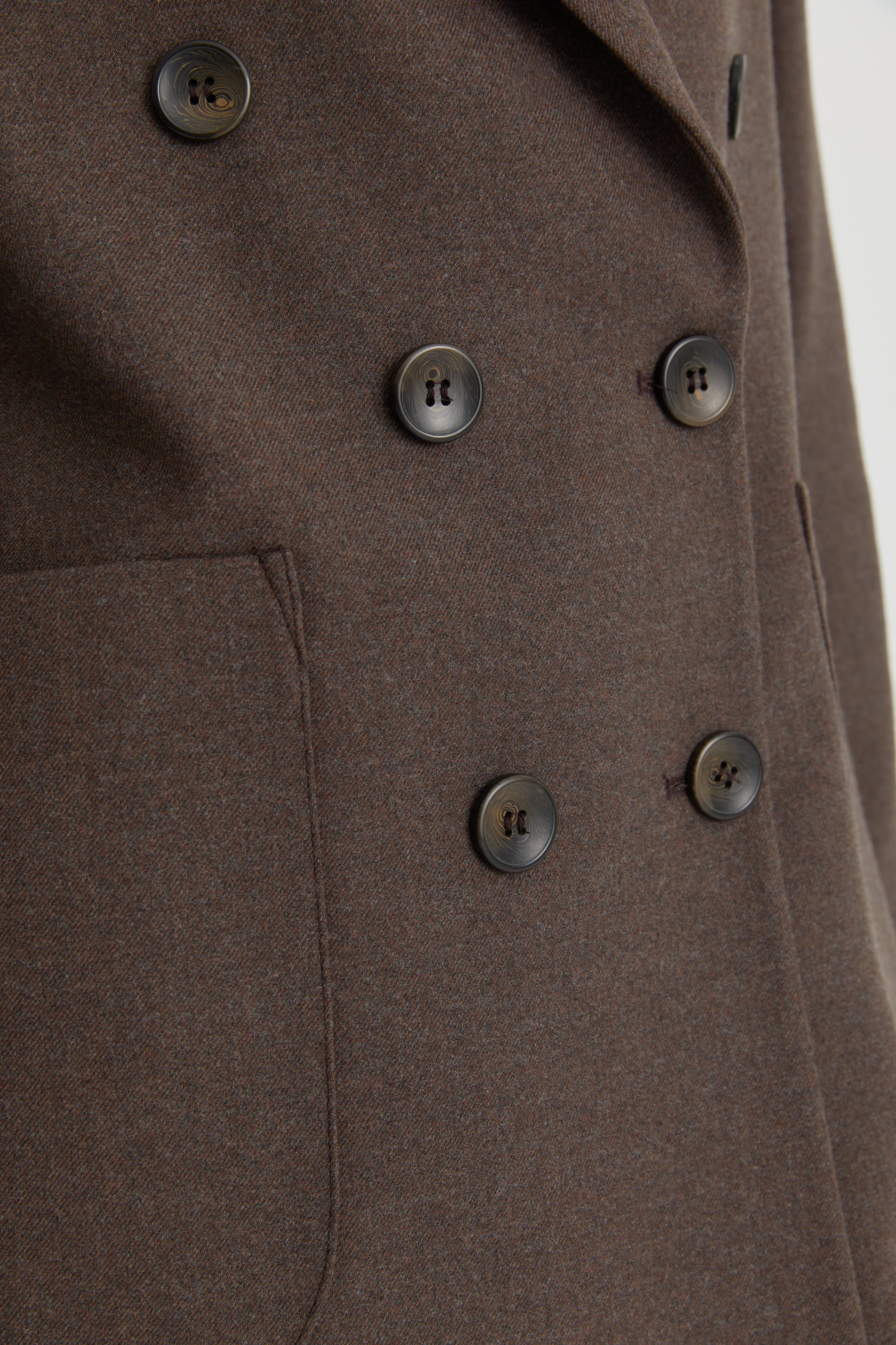 Blazer Ceket - Kahve TUGBA