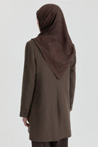 Blazer Ceket - Kahve TUGBA