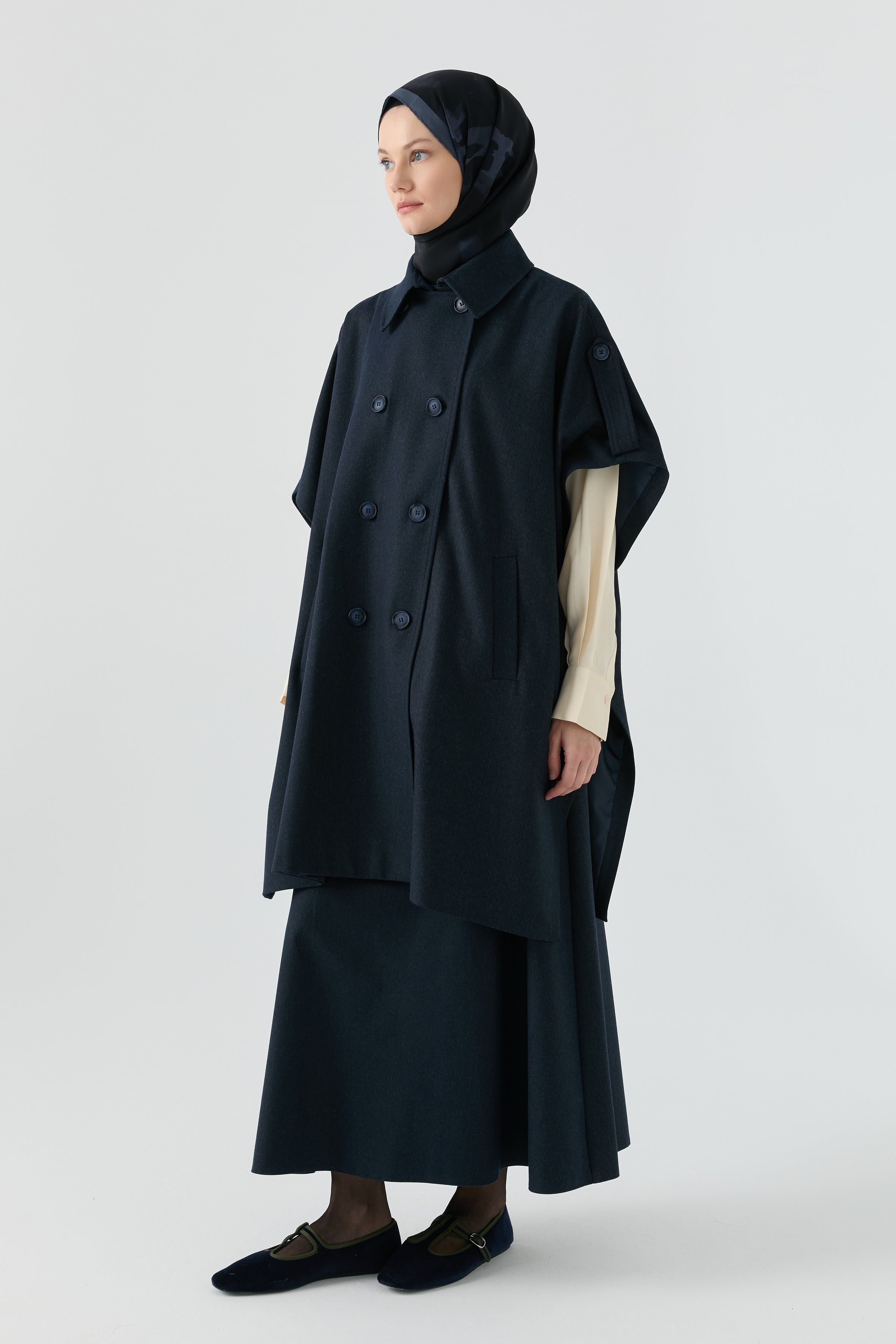 Kruvaze Panço - Lacivert TUGBA