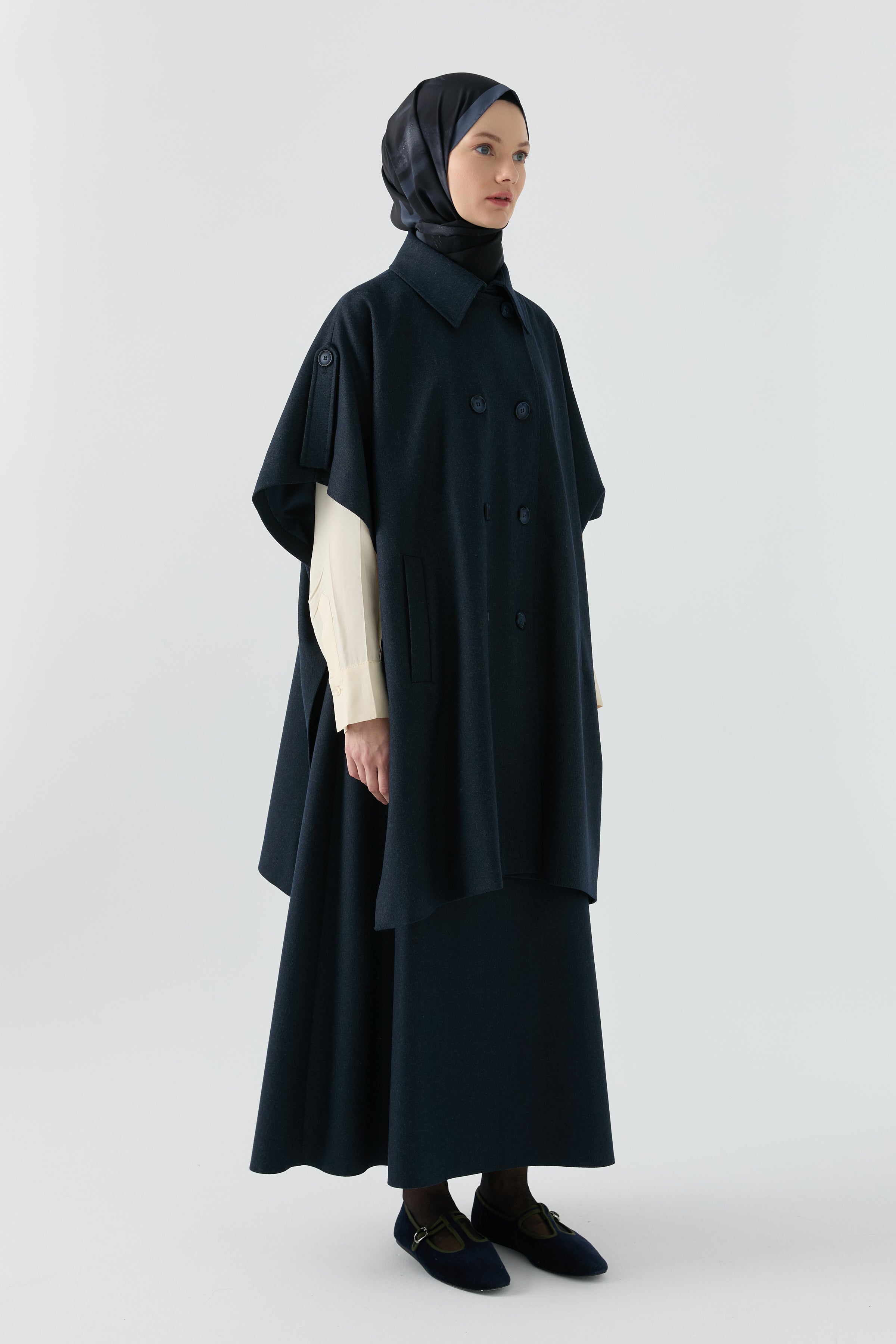 Kruvaze Panço - Lacivert TUGBA