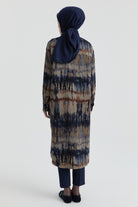 Gömlek Yaka Detaylı Tunik - Lacivert TUGBA