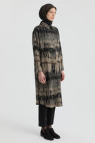 Gömlek Yaka Detaylı Tunik - Siyah TUGBA